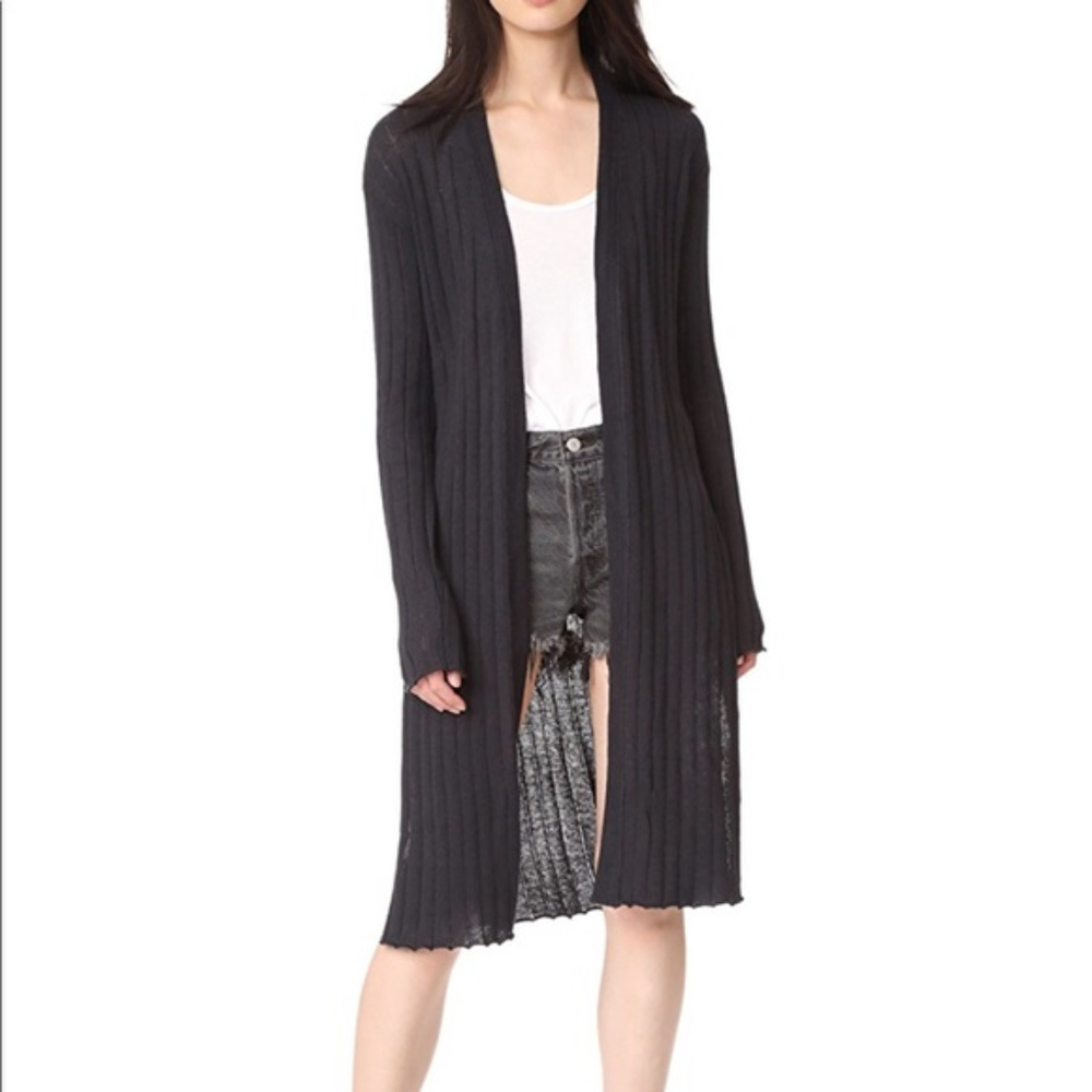 People Ribby Rib Duster Cardigan